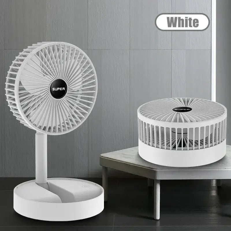 Desktop USB Fan Folding Retractable USB Charging Fan
