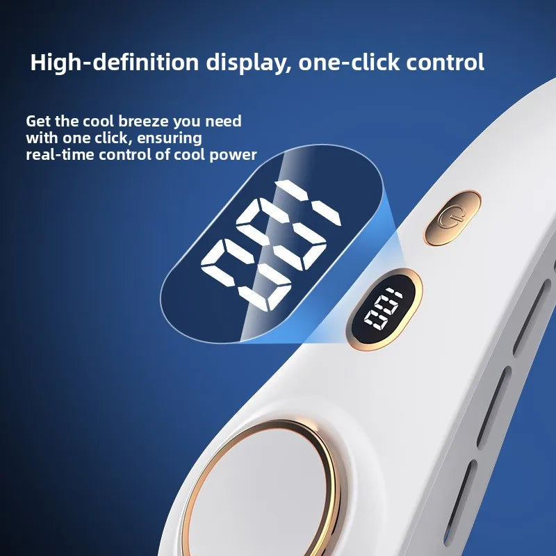 Portable Neck Fan Rechargeable Wearable Cooling Fan