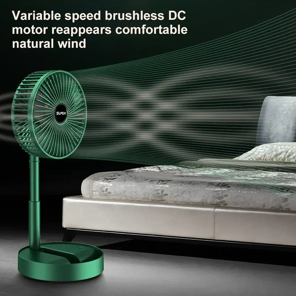 Desktop USB Fan Folding Retractable USB Charging Fan