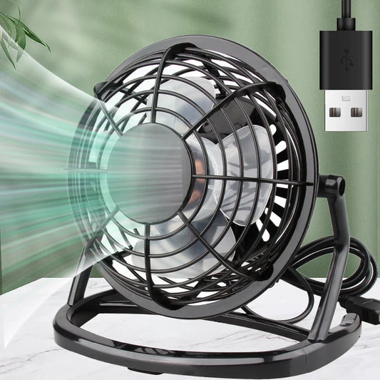 USB Silent Fan Desk Cooler for Laptop Notebook Desktop PC