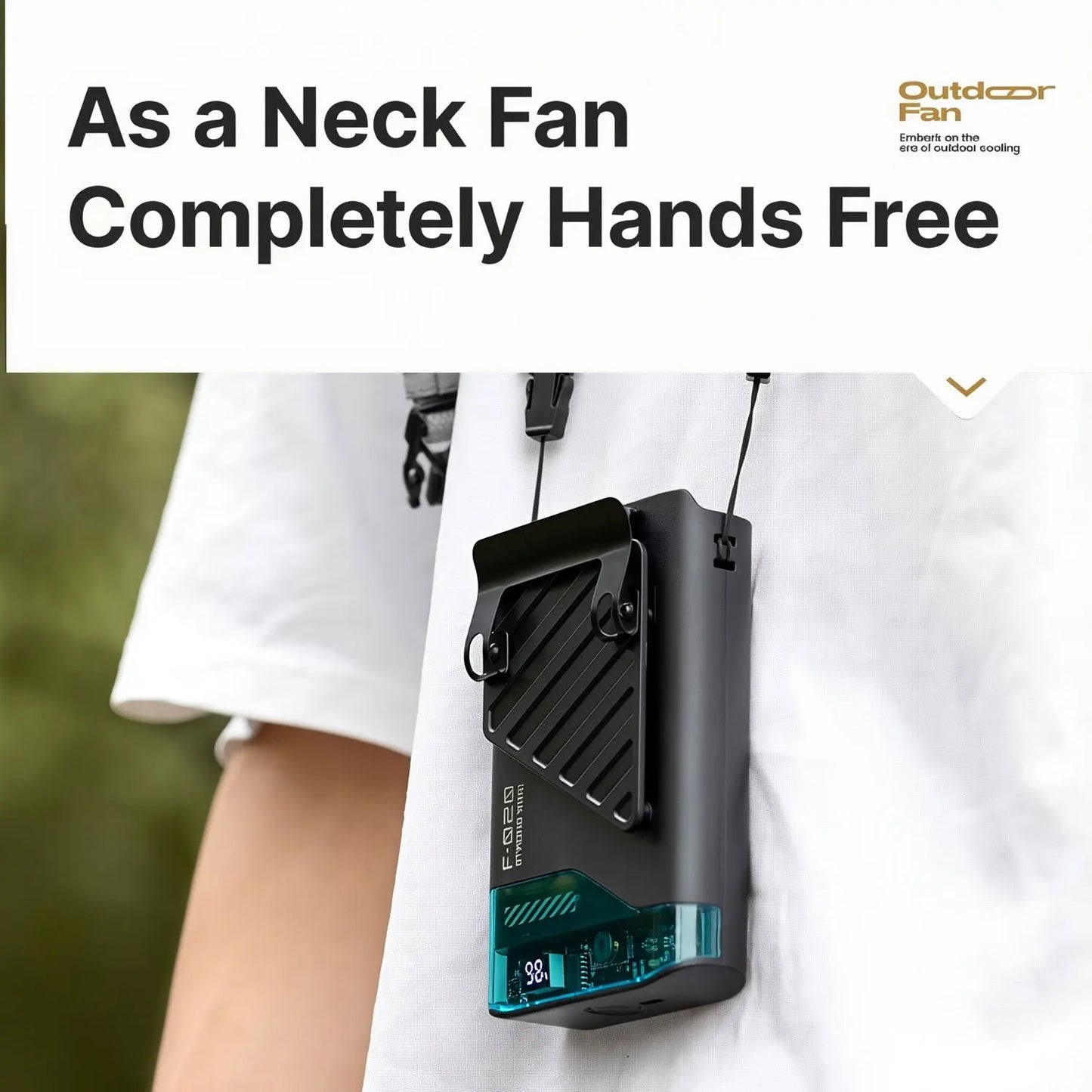 Portable Waist Fan Wearable Clip Cooling Fan
