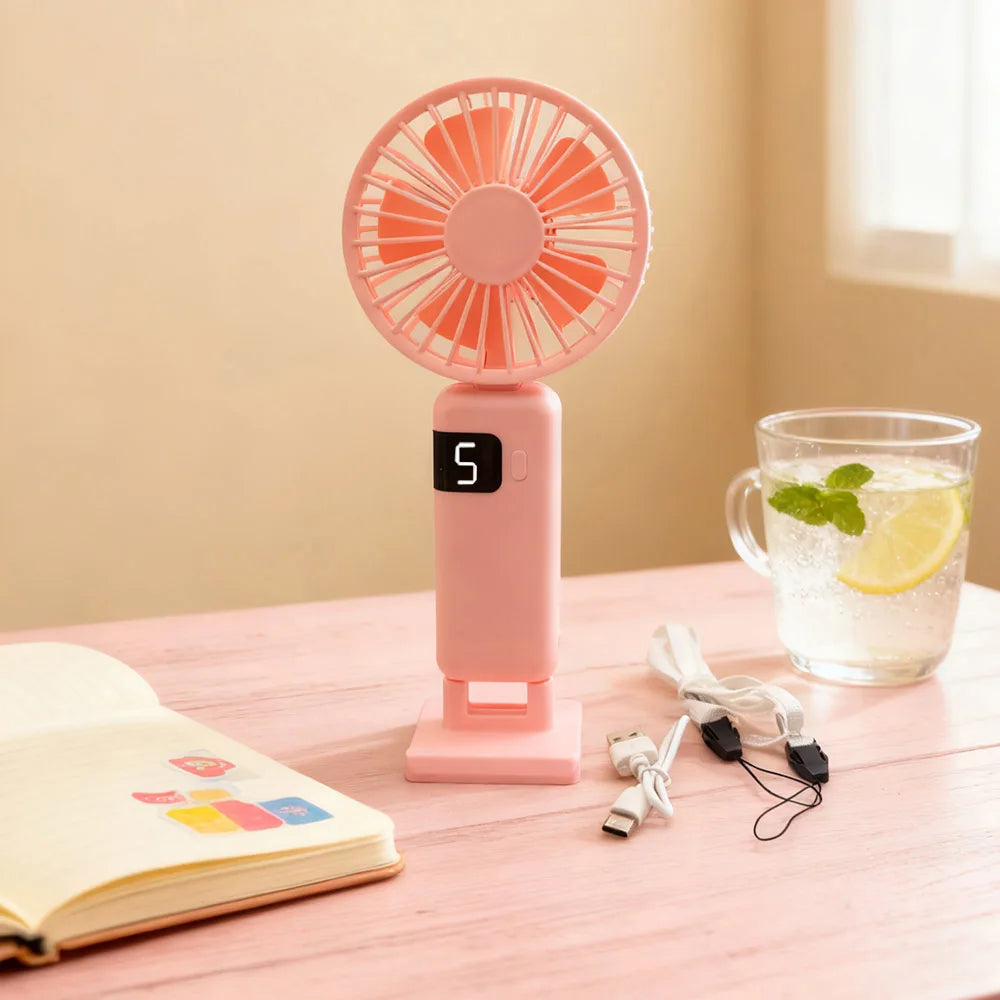 Handheld USB Fan Foldable Mini Cooling Fan