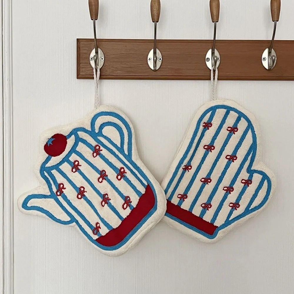 Kitchen Hand Towel Absorbent Hanging Cloth