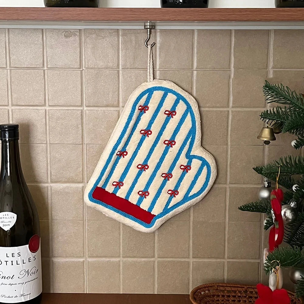 Kitchen Hand Towel Absorbent Hanging Cloth