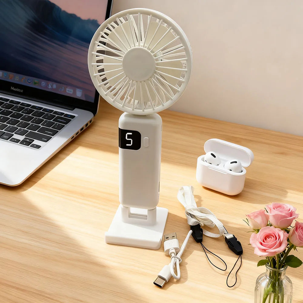 Handheld USB Fan Foldable Mini Cooling Fan