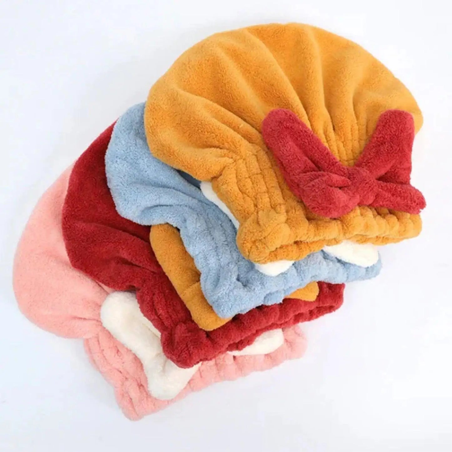 Hair Towel Wrap Super Absorbent Microfiber Cap