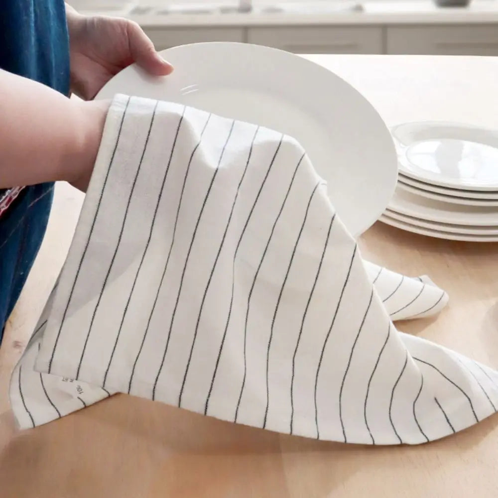 Tea Towel Durable Cotton Dish Cleaning Cloth