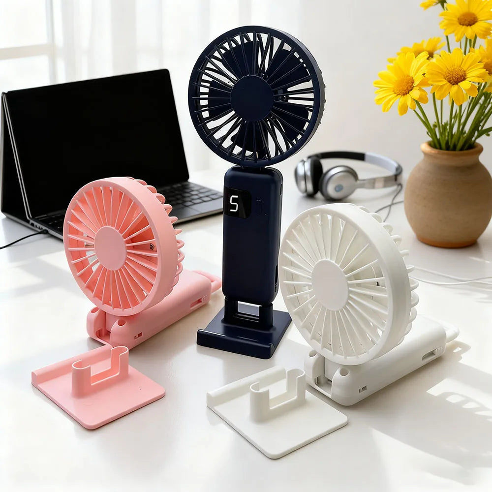 Handheld USB Fan Foldable Mini Cooling Fan
