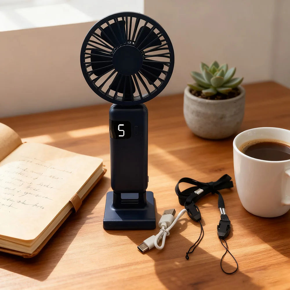 Handheld USB Fan Foldable Mini Cooling Fan