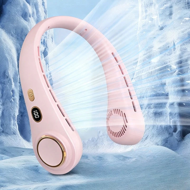 Portable Neck Fan Rechargeable Wearable Cooling Fan