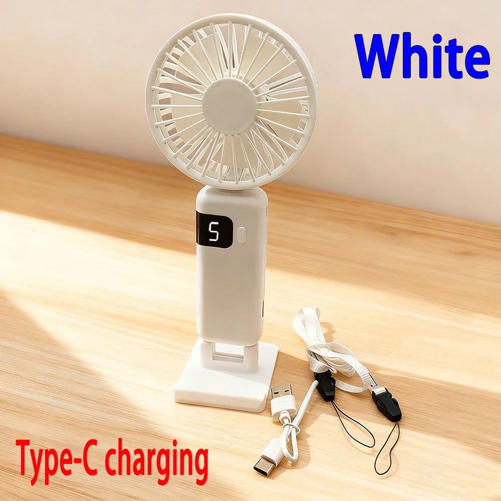 Handheld USB Fan Foldable Mini Cooling Fan