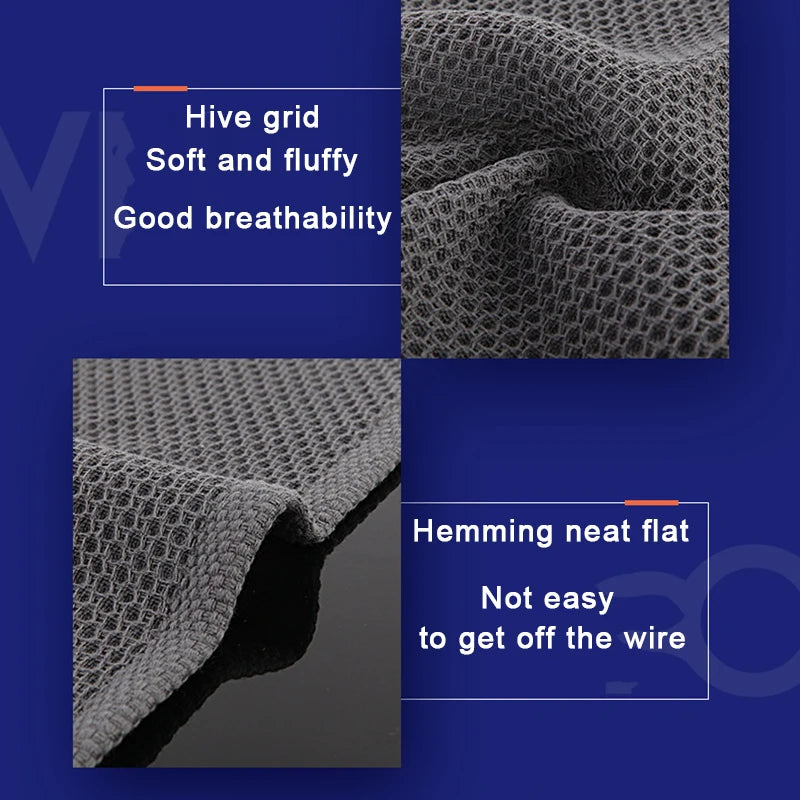 Cotton Dishcloth Honeycomb Absorbent Cleaning Towel