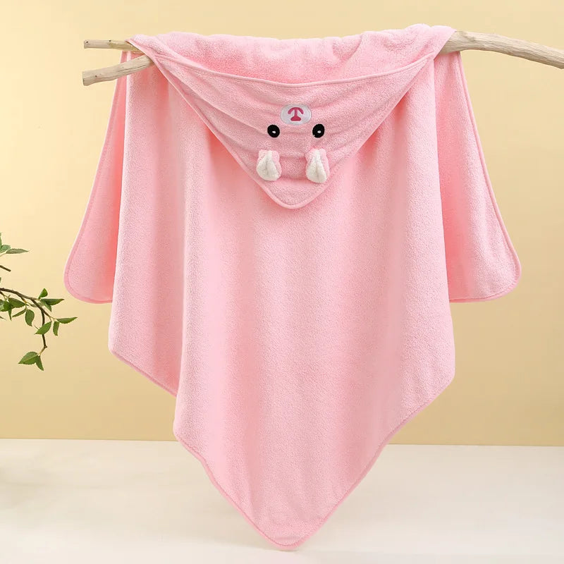 Baby Bath Towel Soft Newborn Swaddle & Blanket