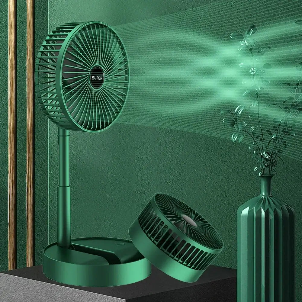 Desktop USB Fan Folding Retractable USB Charging Fan