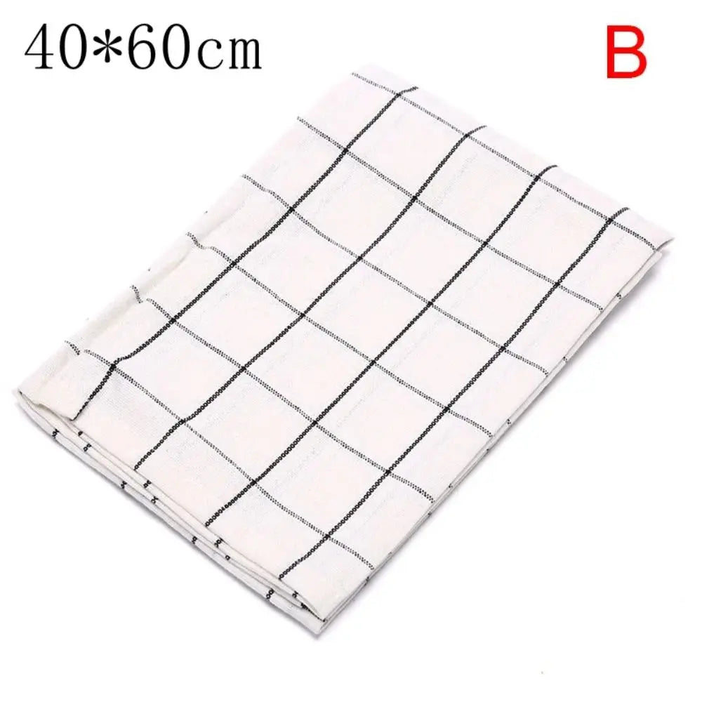 Tea Towel Durable Cotton Dish Cleaning Cloth
