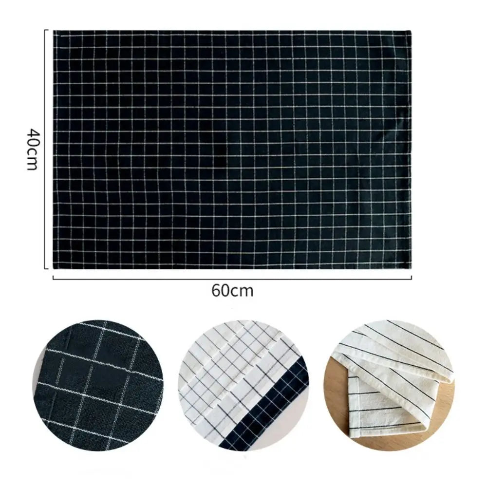Tea Towel Durable Cotton Dish Cleaning Cloth