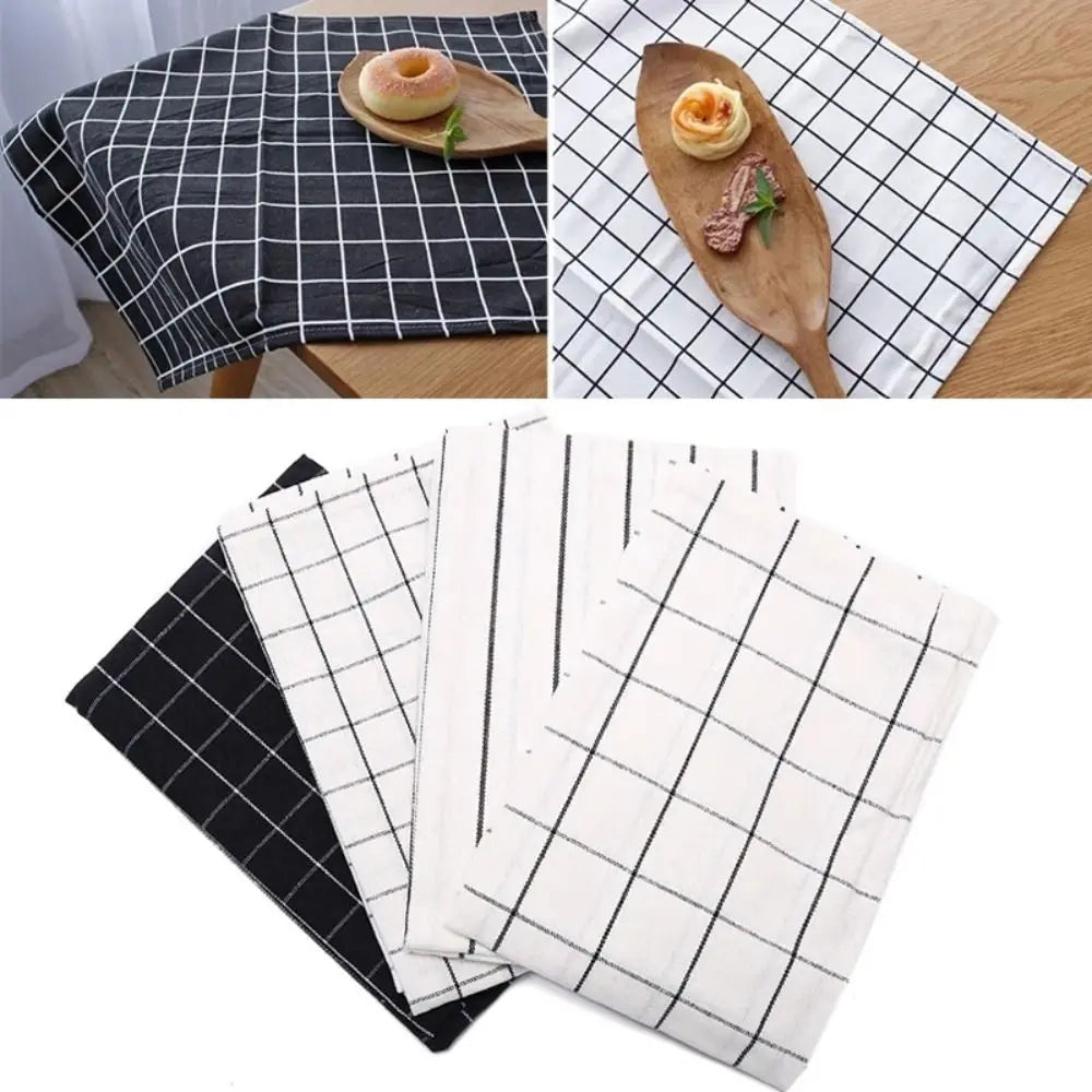 Tea Towel Durable Cotton Dish Cleaning Cloth