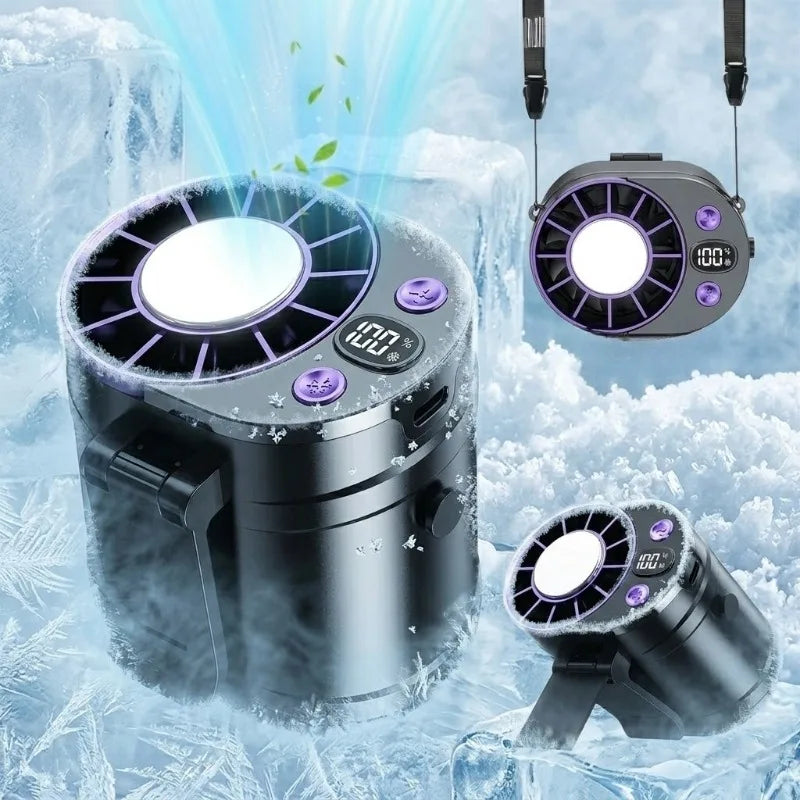 Portable Waist Fan Clip-On Rechargeable Outdoor Fan