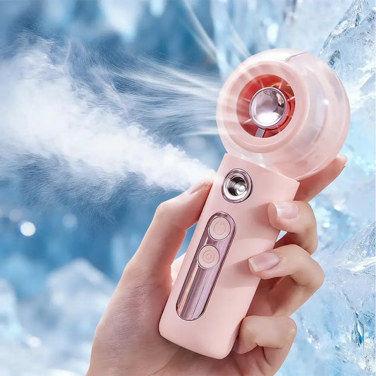 Handheld Misting Fan Portable Powerful Turbo Personal Mister