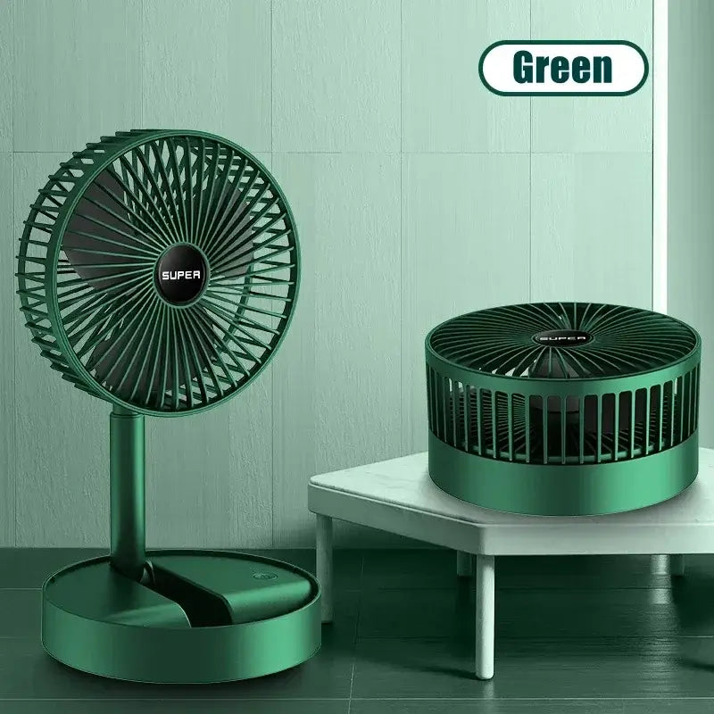 Desktop USB Fan Folding Retractable USB Charging Fan