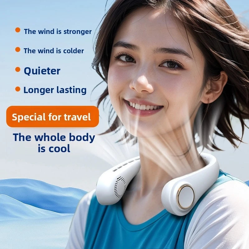Portable Neck Fan Rechargeable Wearable Cooling Fan