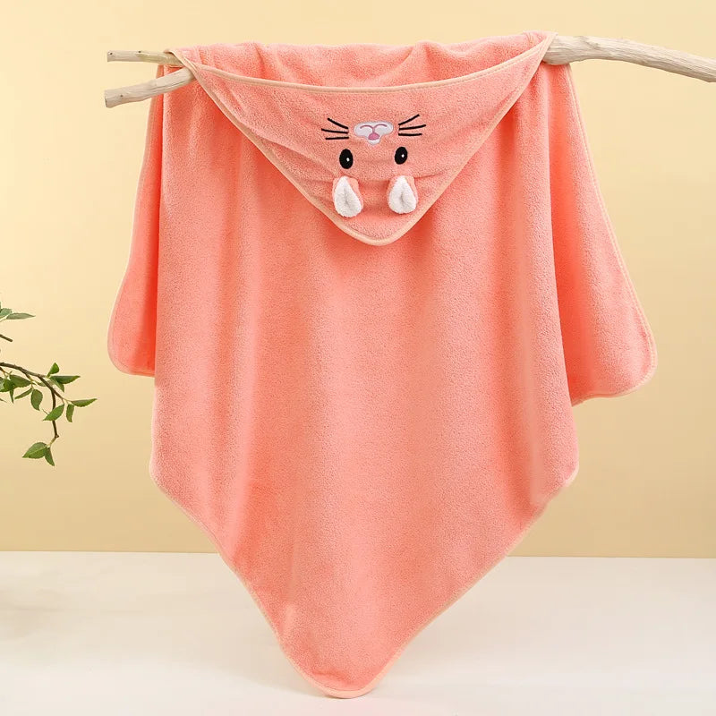 Baby Bath Towel Soft Newborn Swaddle & Blanket