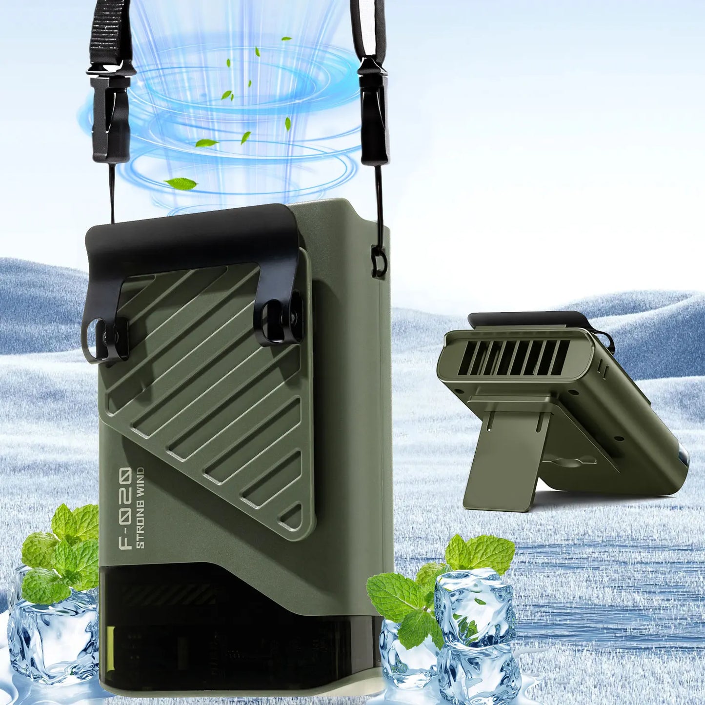 Portable Waist Fan Wearable Clip Cooling Fan